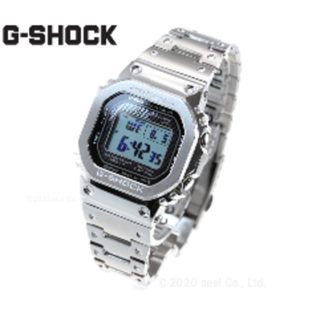 【新品】G-SHOCK GMW-B5000D-1JF フルメタルシルバー