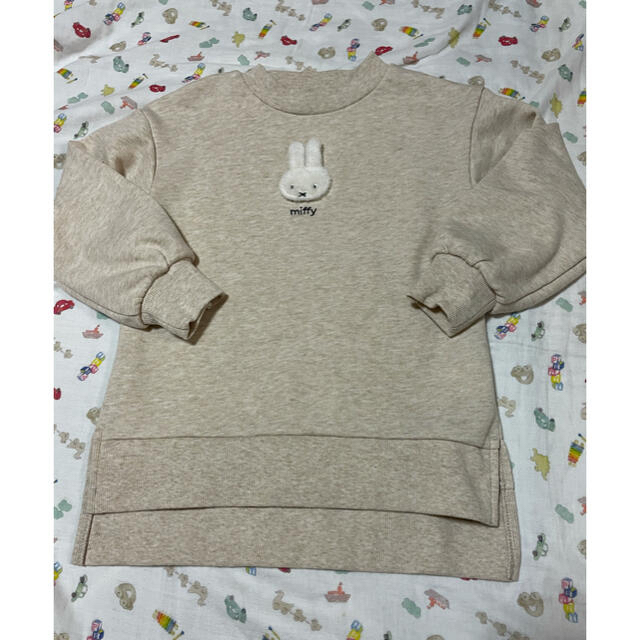 petit main(プティマイン)のpetit main ミッフィー  トレーナー　120 キッズ/ベビー/マタニティのキッズ服女の子用(90cm~)(Tシャツ/カットソー)の商品写真