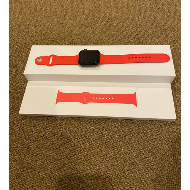 Apple Watch(アップルウォッチ)のアップルウォッチ6 44mm  GPS メンズの時計(腕時計(デジタル))の商品写真