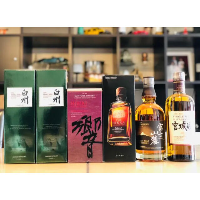 時間指定不可】 【最終値下げ】白州、響、サントリー、ニッカ(6本