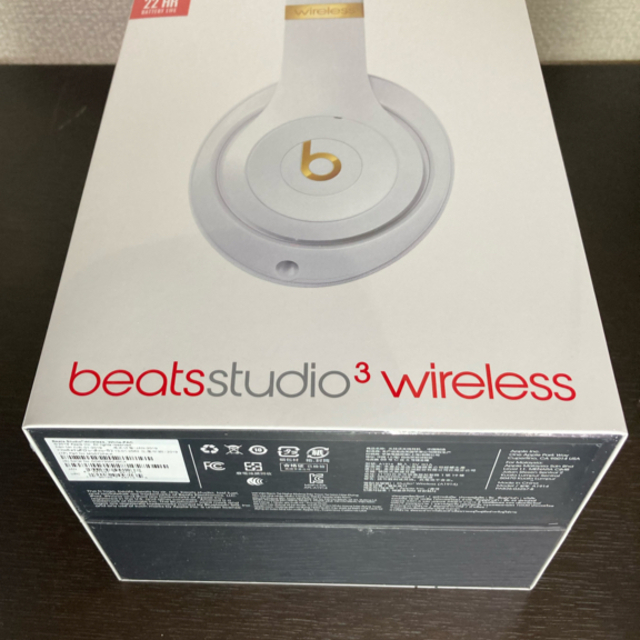 Beats by Dr Dre(ビーツバイドクタードレ)の【新品】Studio3 Wireless / ホワイト スマホ/家電/カメラのオーディオ機器(ヘッドフォン/イヤフォン)の商品写真