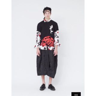 ブラックコムデギャルソン(BLACK COMME des GARCONS)のブラック コム デ ギャルソン ローズシャツ(シャツ)