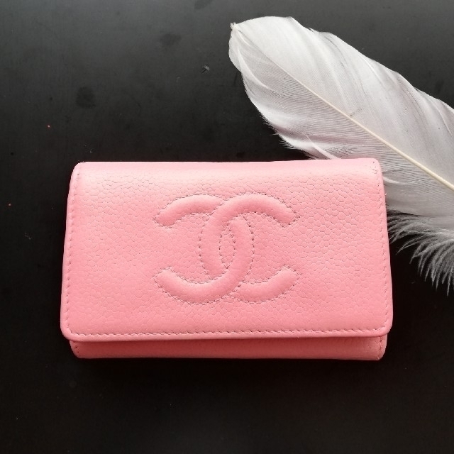 CHANEL(シャネル)のCHANELデカココキーケース/ピンク♥ レディースのファッション小物(キーケース)の商品写真