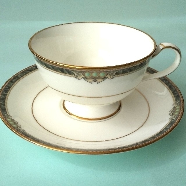 ◎美品◎ Noritake ノリタケ ストリームサイド カップ\u0026ソーサー 5客