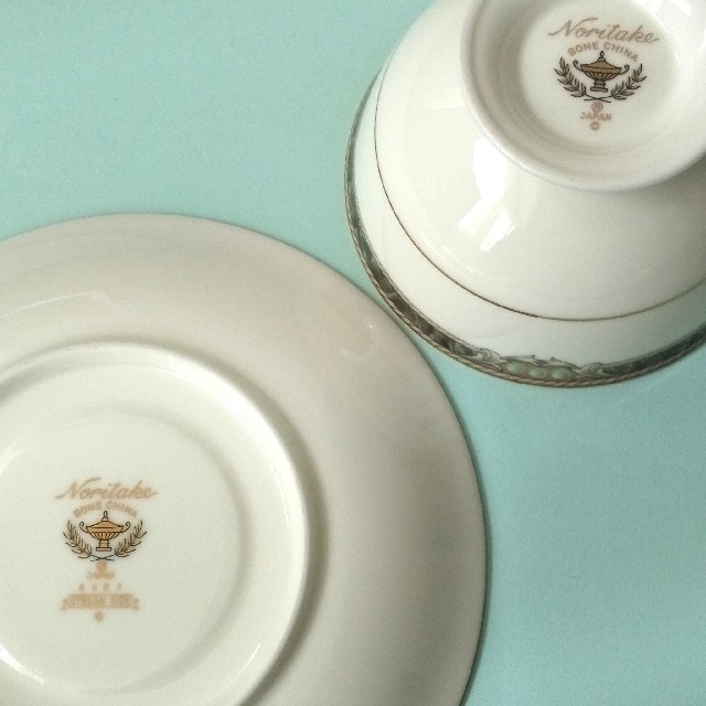 ◎美品◎ Noritake ノリタケ ストリームサイド カップ\u0026ソーサー 5客