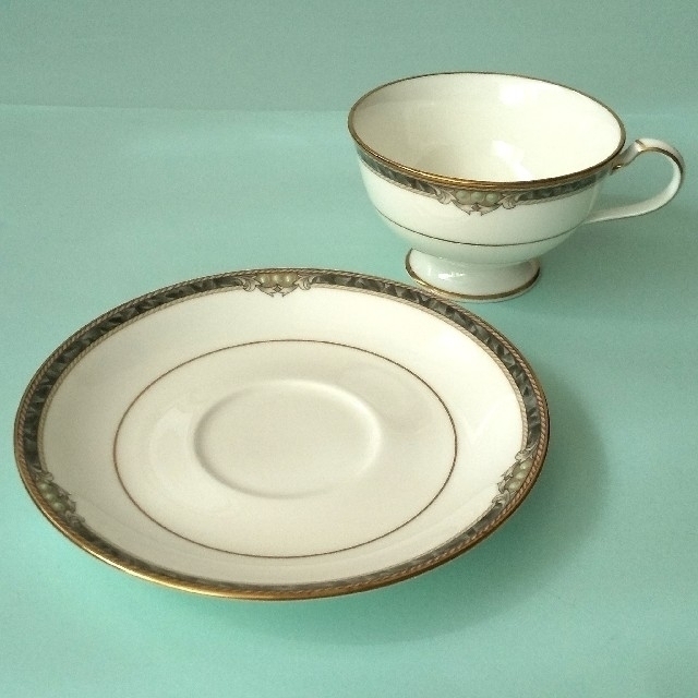 ◎美品◎ Noritake ノリタケ ストリームサイド カップ\u0026ソーサー 5客