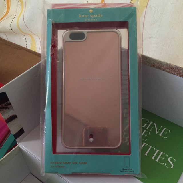 kate spade new york(ケイトスペードニューヨーク)の♥ケイトスペード♥ 6プラス ケース スマホ/家電/カメラのスマホアクセサリー(iPhoneケース)の商品写真