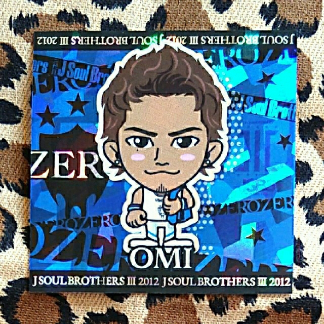 三代目 JSB 今市隆二 10th 後ろ向き レア ステッカー