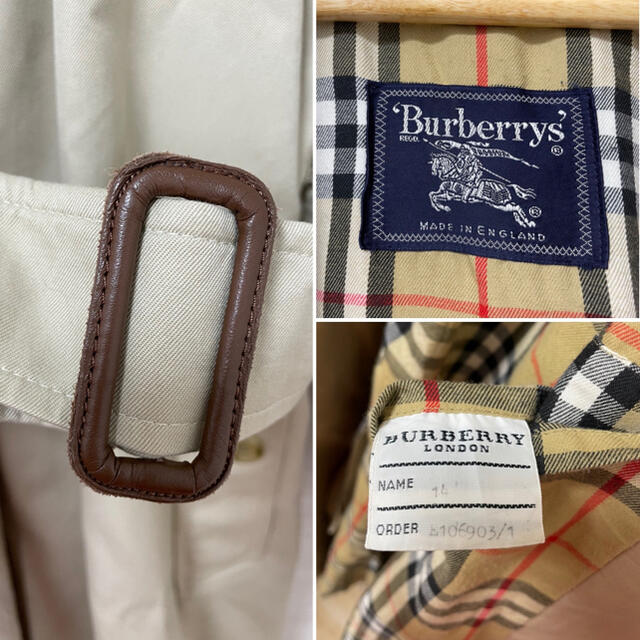 BURBERRY(バーバリー)の英国製 Burberrys バーバリー プローサム ステンカラーコート レディースのジャケット/アウター(ロングコート)の商品写真