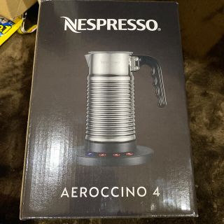 ネスレ(Nestle)の新品未開封　Nespresso　エアロチーノ4(エスプレッソマシン)