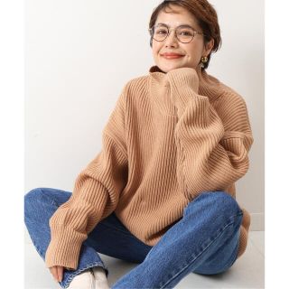 スピックアンドスパン(Spick & Span)の【Spick & Span】畦ハイネックプルオーバー(ニット/セーター)