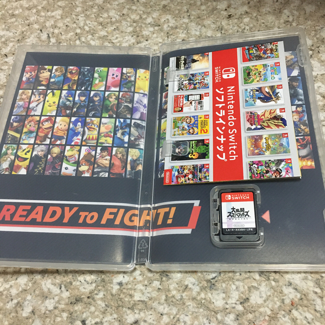 Nintendo Switch(ニンテンドースイッチ)の大乱闘スマッシュブラザーズ エンタメ/ホビーのゲームソフト/ゲーム機本体(家庭用ゲームソフト)の商品写真