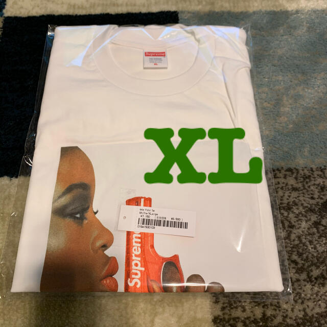 supreme Water Pistol Tee white XL