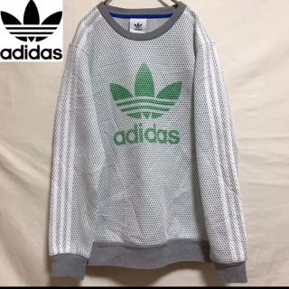 アディダス(adidas)のadidas アディダス　メッシュ　トレーナー(スウェット)