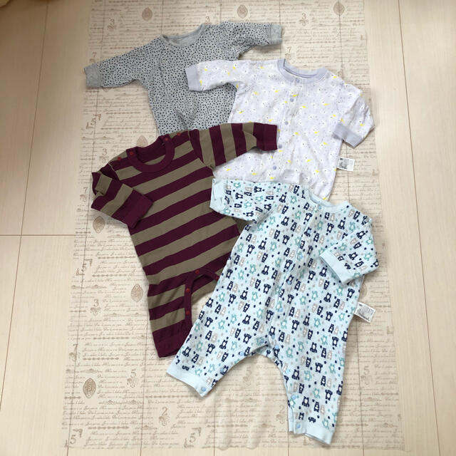 ☆まとめ売り☆男の子☆70☆UNIQLO☆baby Gap☆ キッズ/ベビー/マタニティのベビー服(~85cm)(ロンパース)の商品写真