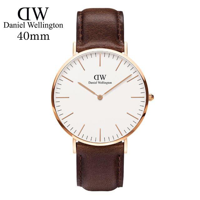 Daniel Wellington(ダニエルウェリントン)のDanielWellingtonダニエル ウェリントン腕時計0109DW40mm メンズの時計(腕時計(アナログ))の商品写真