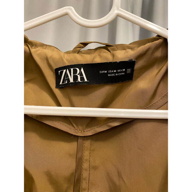 ZARA(ザラ)のZARA ナイロン　コート レディースのジャケット/アウター(ロングコート)の商品写真