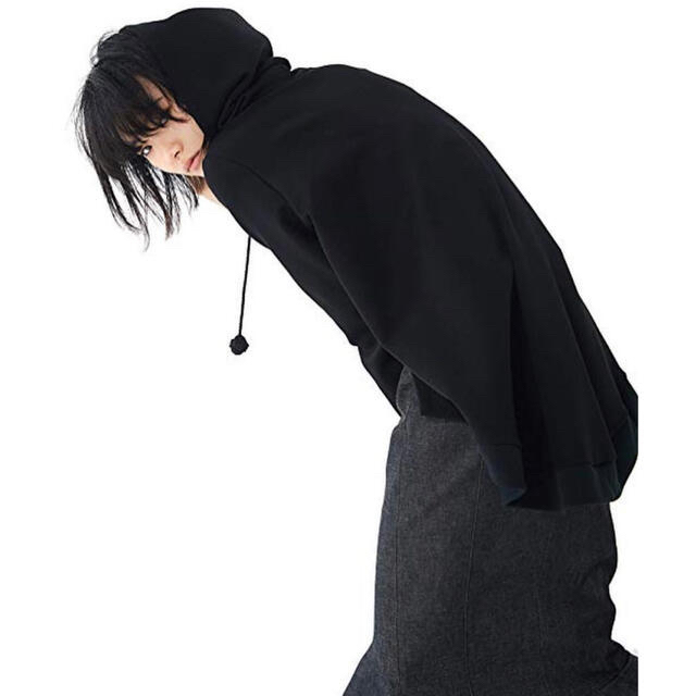 STUDIOUS(ステュディオス)の専用◆◆lautashi Hoodie ラウタシー フーディ パーカー ブラック メンズのトップス(パーカー)の商品写真