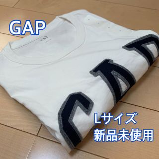 ギャップ(GAP)の新品未使用　GAP ロゴT Lサイズ(Tシャツ/カットソー(半袖/袖なし))