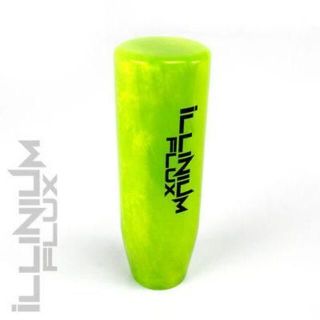 ILLINIUM FLUX　グリーン　緑　シフトノブ　USDM　汎用　AT　MT(汎用パーツ)