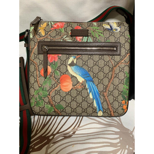 最新のデザイン Gucci - グッチ ティアン ショルダーバック 鳥 インコ