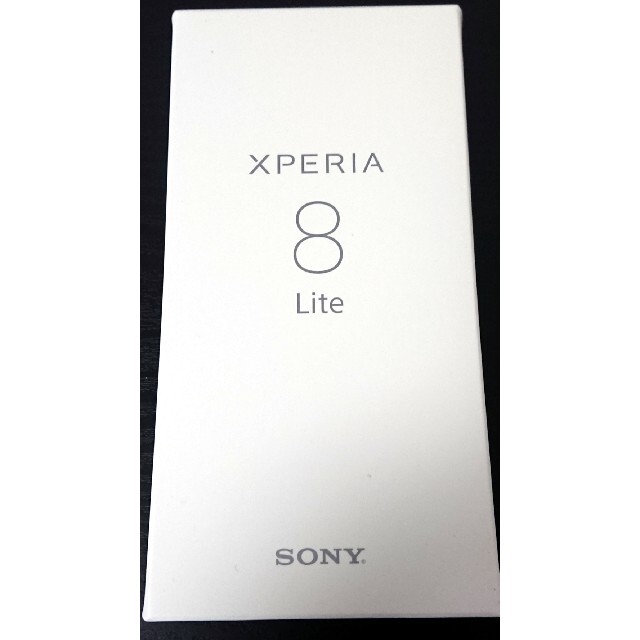 【未開封】SONY Xperia8 lite 白 J3273 SIMフリ
