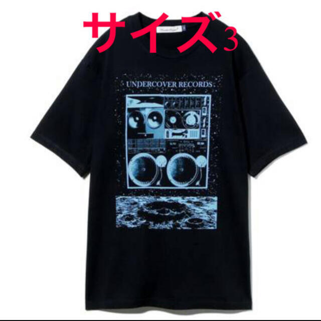 アンダーカバー　TEE MOON UC RECORDSTシャツ/カットソー(半袖/袖なし)