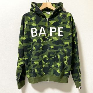 新品　A BATHING APE　BAPE　ネオンカモ　パーカー　NIGO