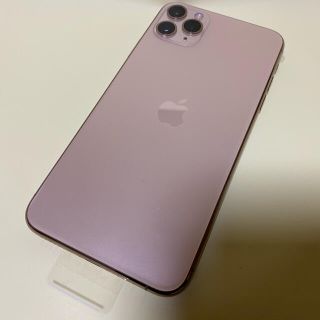 アイフォーン(iPhone)の新品未使用 SIMフリー iPhone11 pro max 256GB ゴールド(スマートフォン本体)