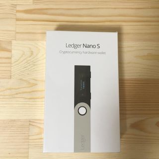 Ledger Nano S 暗号通貨ハードウォレット　未開封/未使用(PC周辺機器)