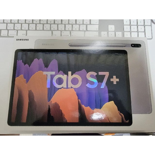 Galaxy Tab S7+ 8GB/256GB Wi-Fi silverタブレット