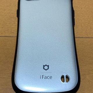 iFace iPhone7 iPhone8用　シルバー(iPhoneケース)