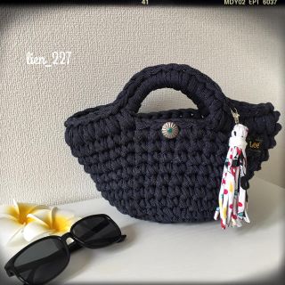 1点のみ♡︎デニムマルシェバッグ(バッグ)