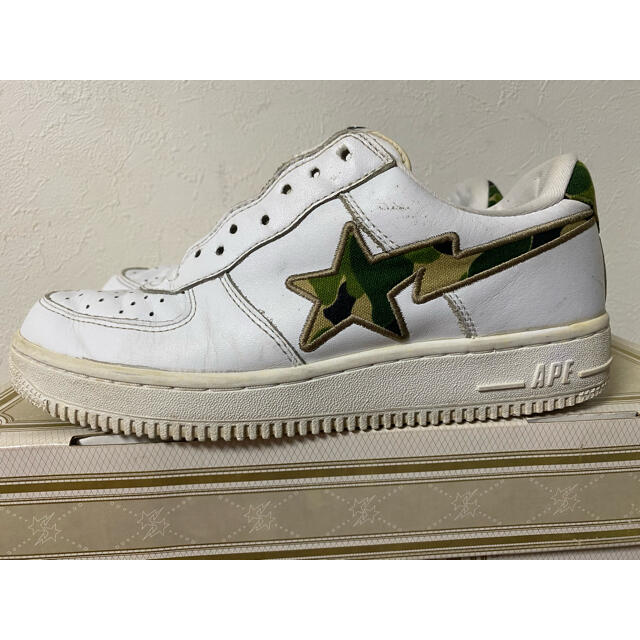 APE BAPESTA GREEN CAMO US9