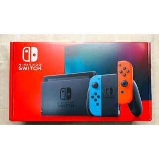 ニンテンドースイッチ(Nintendo Switch)の「新品・未使用」任天堂Switch ネオンブルー　(家庭用ゲーム機本体)