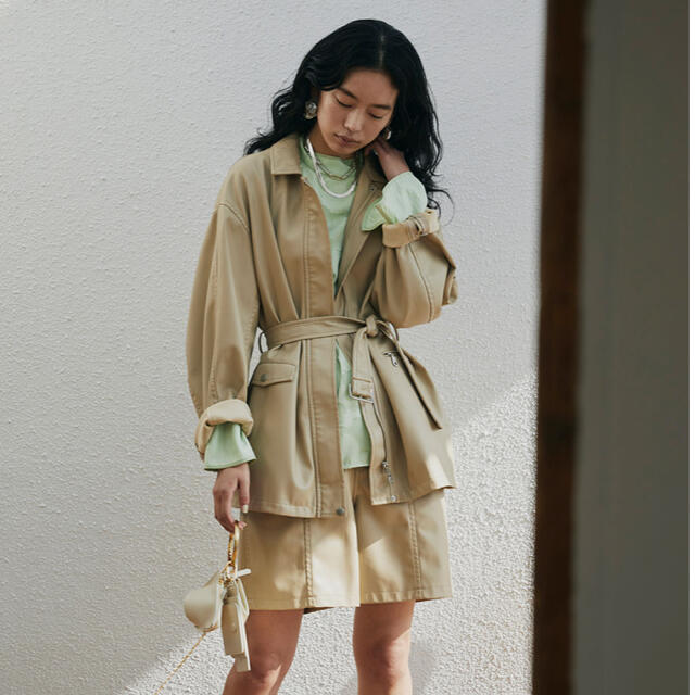 休日限定 Ameri VINTAGE - アメリヴィンテージ GENTLE FAKE LEATHER
