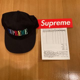 シュプリーム(Supreme)の20AW Supreme BLACK 6 Panel キャップ 6パネル(キャップ)