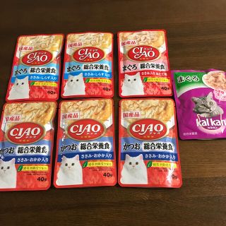 専用です。キャットフード　7袋(ペットフード)