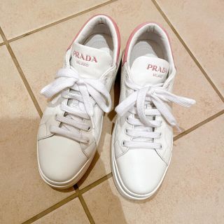 プラダ スニーカー(レディース)（ピンク/桃色系）の通販 28点 | PRADA