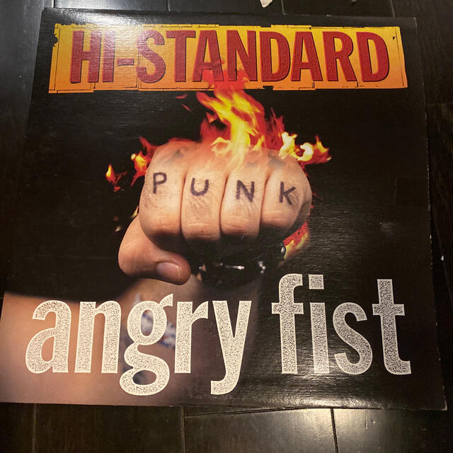 HI-standard angry fist レコード