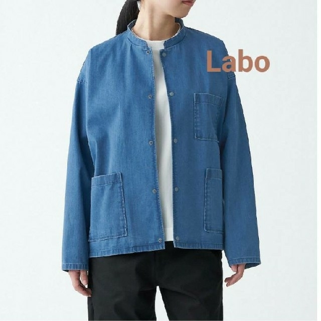 MUJI (無印良品) - □新品□MUJI Laboライトオンスデニムシャツ MUJI (無印良品) - □新品□MUJI Laboライトオンスデニムシャツ