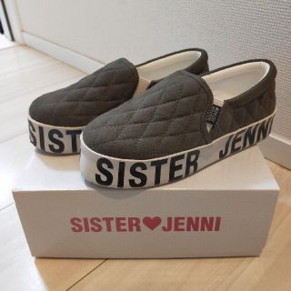 ジェニィ(JENNI)のSISTER♥JENNI 厚底スリッポン靴　20cm(スリッポン/モカシン)