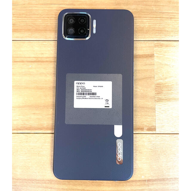 新品同様】OPPO A73 ネービーブルー SIMフリー 一括購入品 新品同様】OPPO A73 ネービーブルー SIMフリー 一括購入品