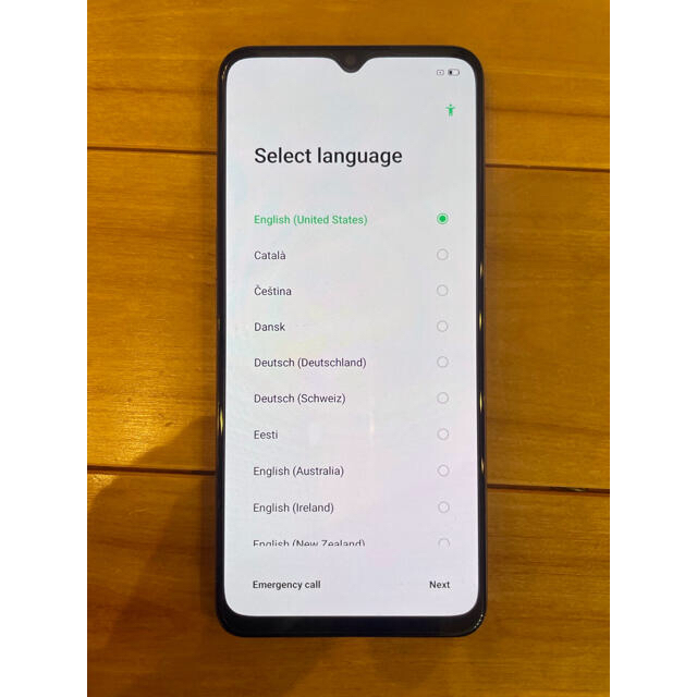 新品同様】OPPO A73 ネービーブルー SIMフリー 一括購入品 新品同様】OPPO A73 ネービーブルー SIMフリー 一括購入品