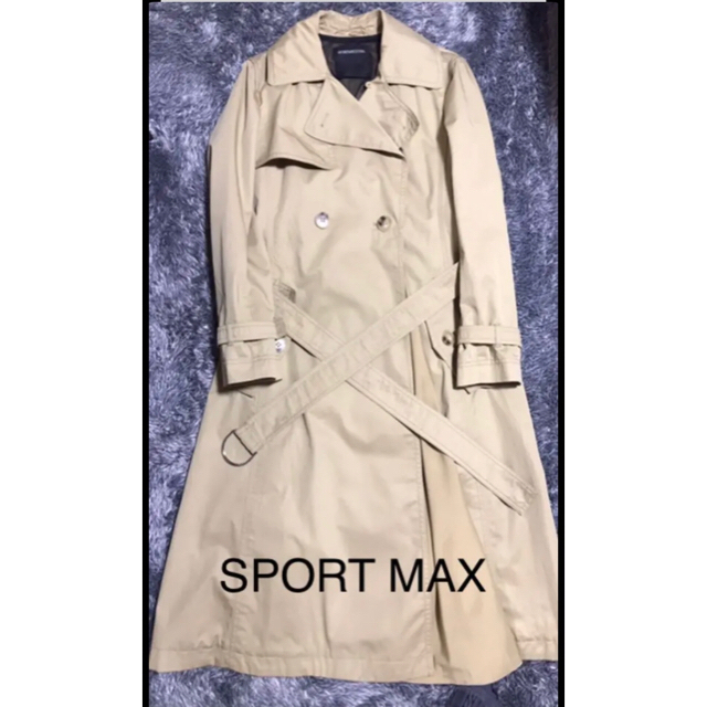 Max Mara(マックスマーラ)のSPORTMAX スポーツマックス　トレンチコート レディースのジャケット/アウター(トレンチコート)の商品写真