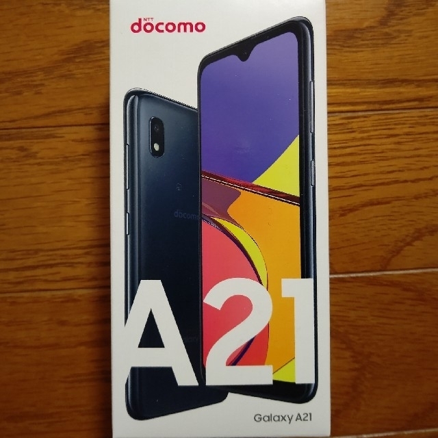 Galaxy A21 SC-42A ドコモ 新品 ブラック SIMロック解除可スマホ/家電/カメラ