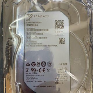 co9826 様専用 Seagate SATA 8TB HDD × 2(PCパーツ)
