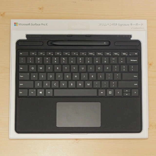 Microsoft(マイクロソフト)のスリムペン付き Surface Pro Signature キーボード スマホ/家電/カメラのPC/タブレット(PC周辺機器)の商品写真