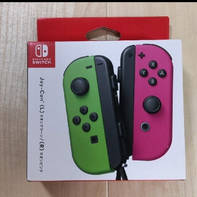 新品 Nintendo Switch Joy-Con グリーン/ピンク