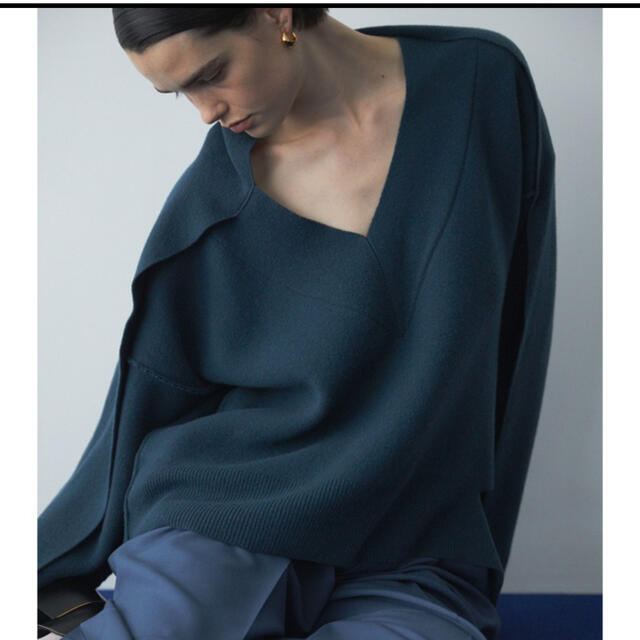 LE CIEL BLEU(ルシェルブルー)のirene 20aw 完売 Interlock Knit Tops   レディースのトップス(ニット/セーター)の商品写真